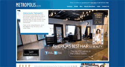 Desktop Screenshot of metrosalon.com